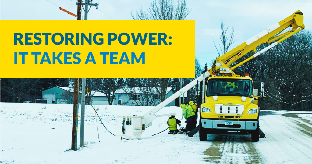 Restoring Power: It Takes a Team