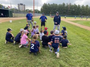 Kids Participating in the MN Twins Clinic